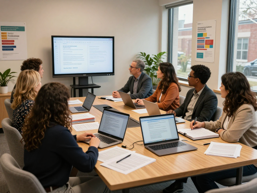 Beratung in sozialen Einrichtungen zur Verbesserung von Datenschutz und Barrierefreiheit.